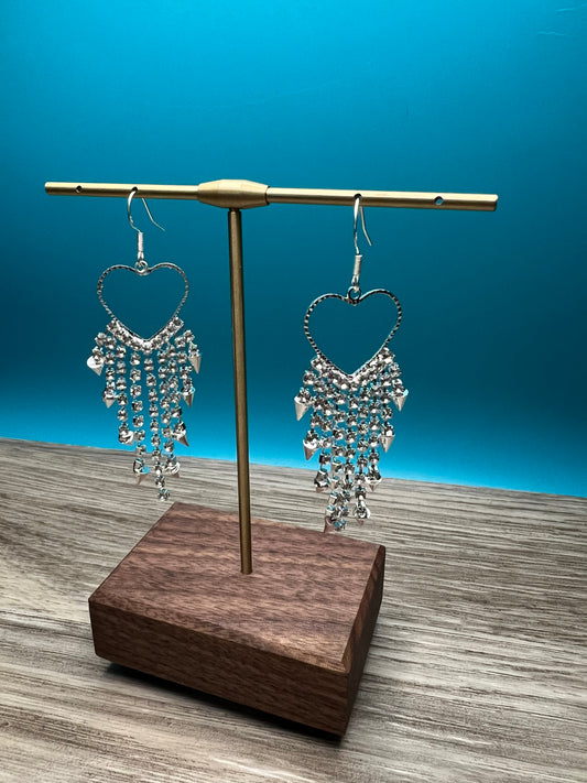 Beautiful Silver Dangle Earrings